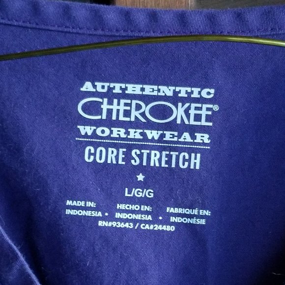 Womans Authentic Cherokee workwear core stretchscrub top - Picture 2 of 4